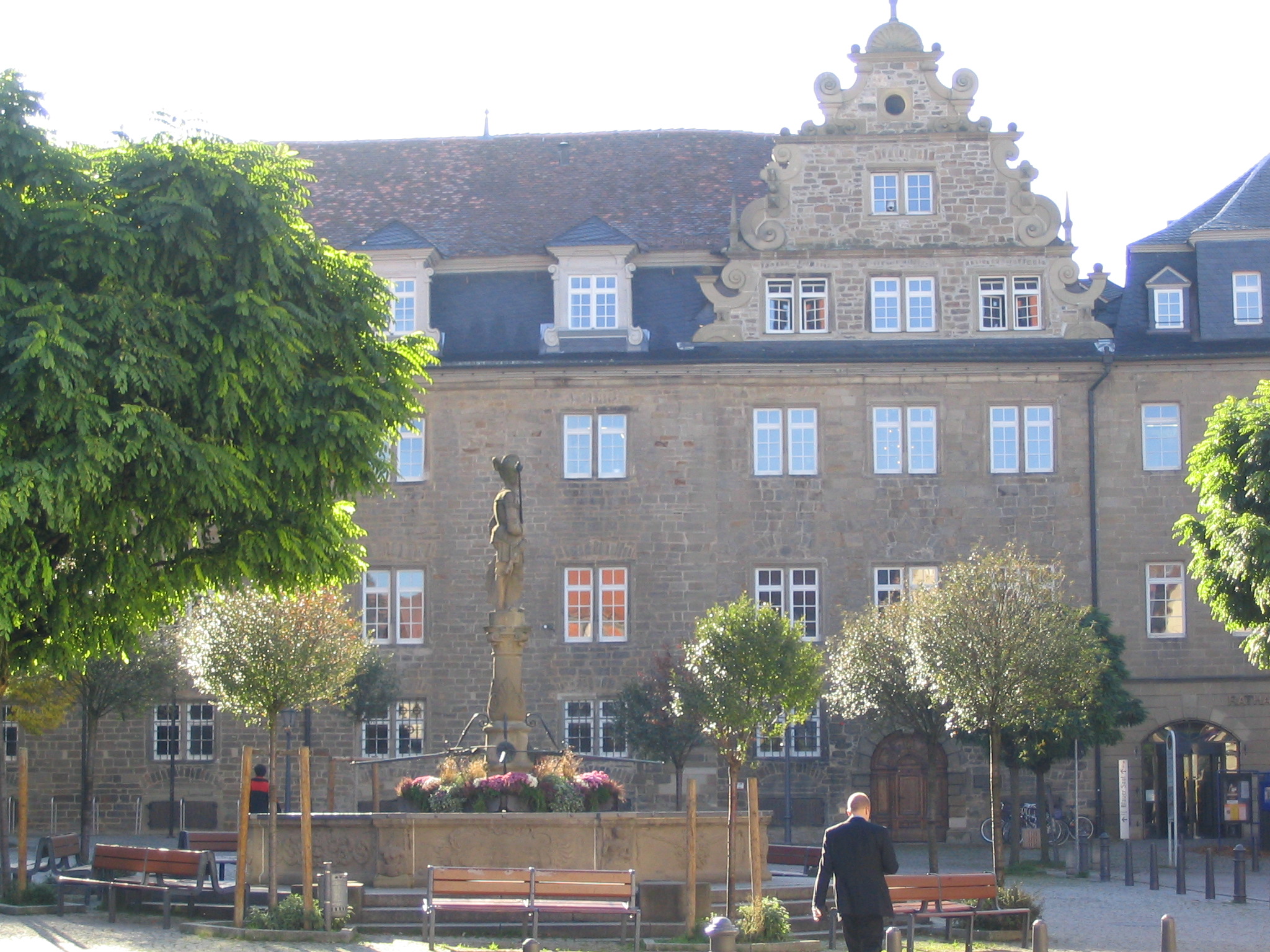 Ansicht Rathaus Öhringen (Stadtarchiv im EG)
