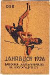 Jahrbuch des Badischen Landesverbandes für Leichtathletik von 1926