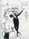 Fotoaufnahme vom Richtfest der Kreishaushaltsschule von 1922