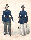 Württembergischer Oberamtmann (Lithografie aus einer Uniformvorschrift von 1851)