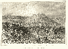 Ansicht von Tuttlingen und der Ruine Honberg, Stahlstich um 1840