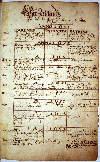 Anfang des Kirchenbuchs von Bargen (1655)